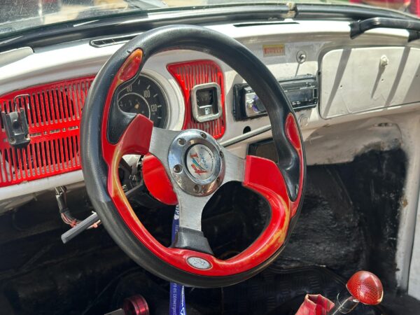 VOLKSWAGEN ESCARABAJO 1976 BLANCO - Imagen 7