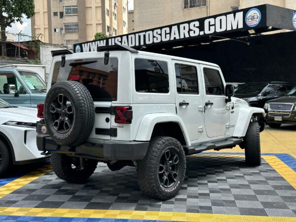 JEEP WRANGLER RUBICON 2017 BLANCO - Imagen 2