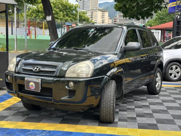 HYUNDAI TUCSON 2008 VERDE - Imagen 2