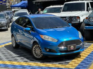 FORD FIESTA TITANIUM 2014 AZUL