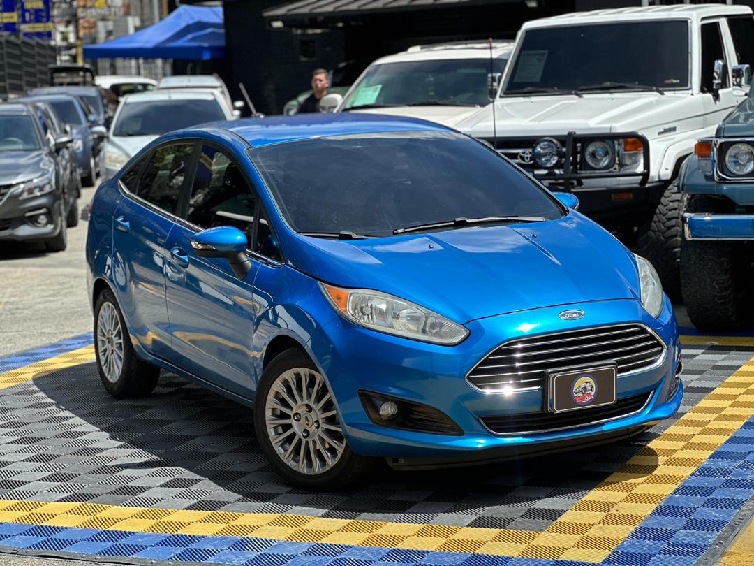 FORD FIESTA TITANIUM 2014 AZUL