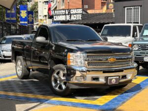 CHEVROLET SILVERADO LT 2015 NEGRO