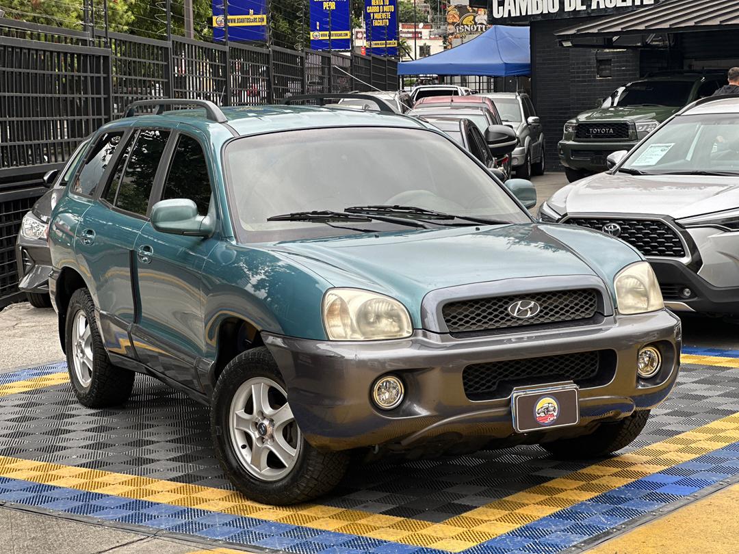 HYUNDAI SANTA FE GLS 2001 VERDE