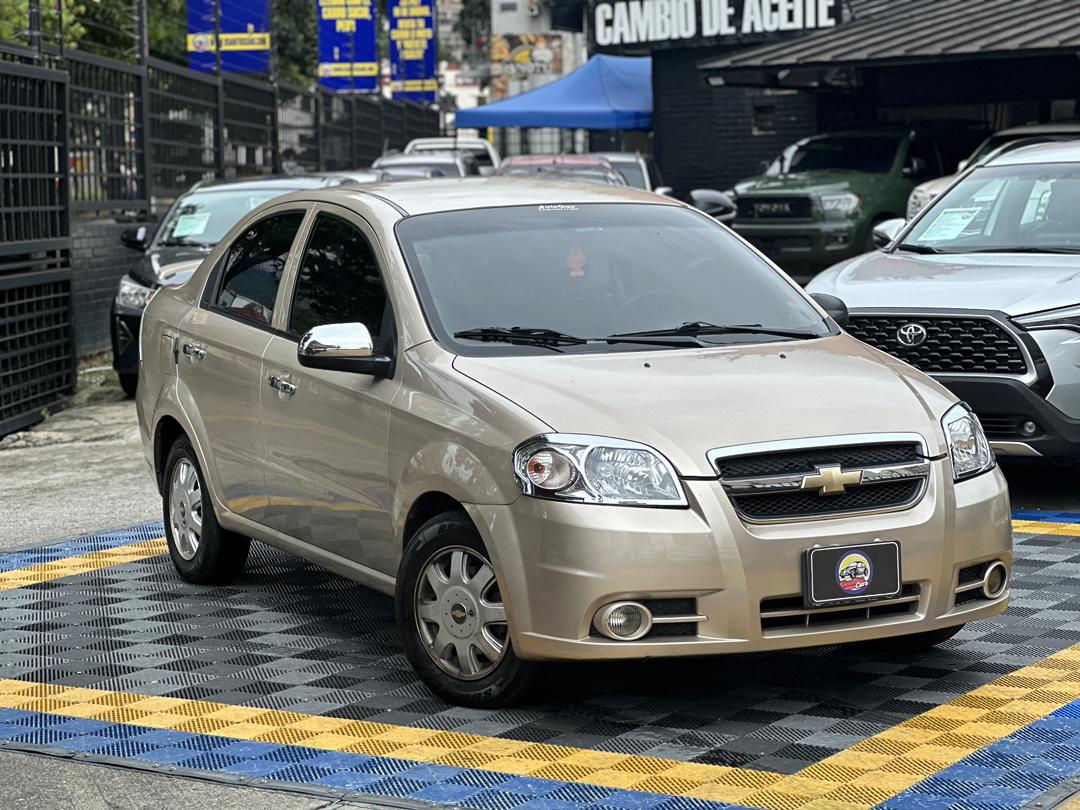 CHEVROLET AVEO LT 2012 BEIGE