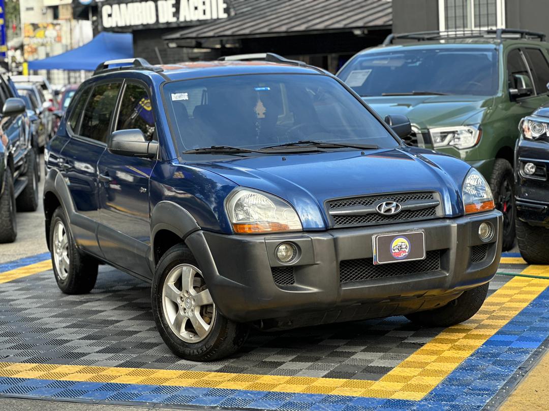 HYUNDAI TUCSON 2007 AZUL