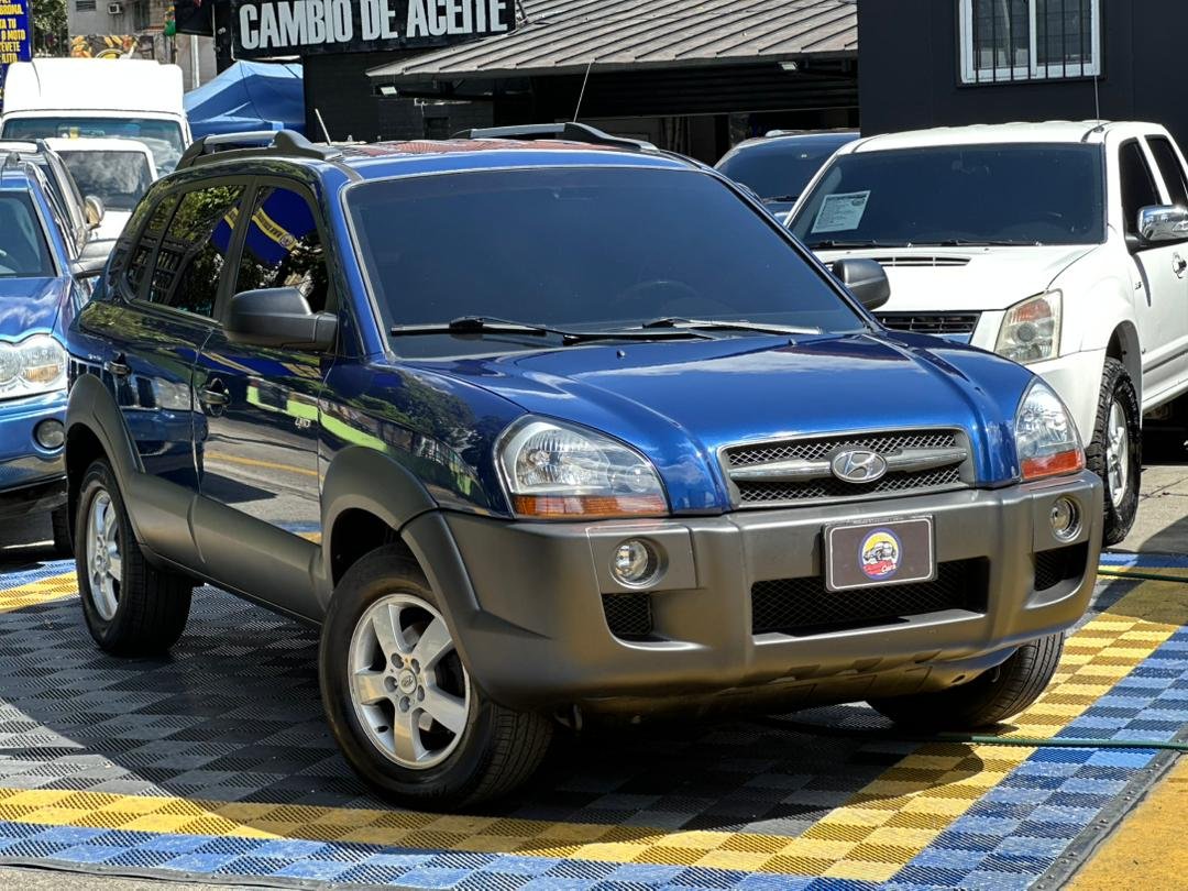HYUNDAI TUCSON 2008 AZUL