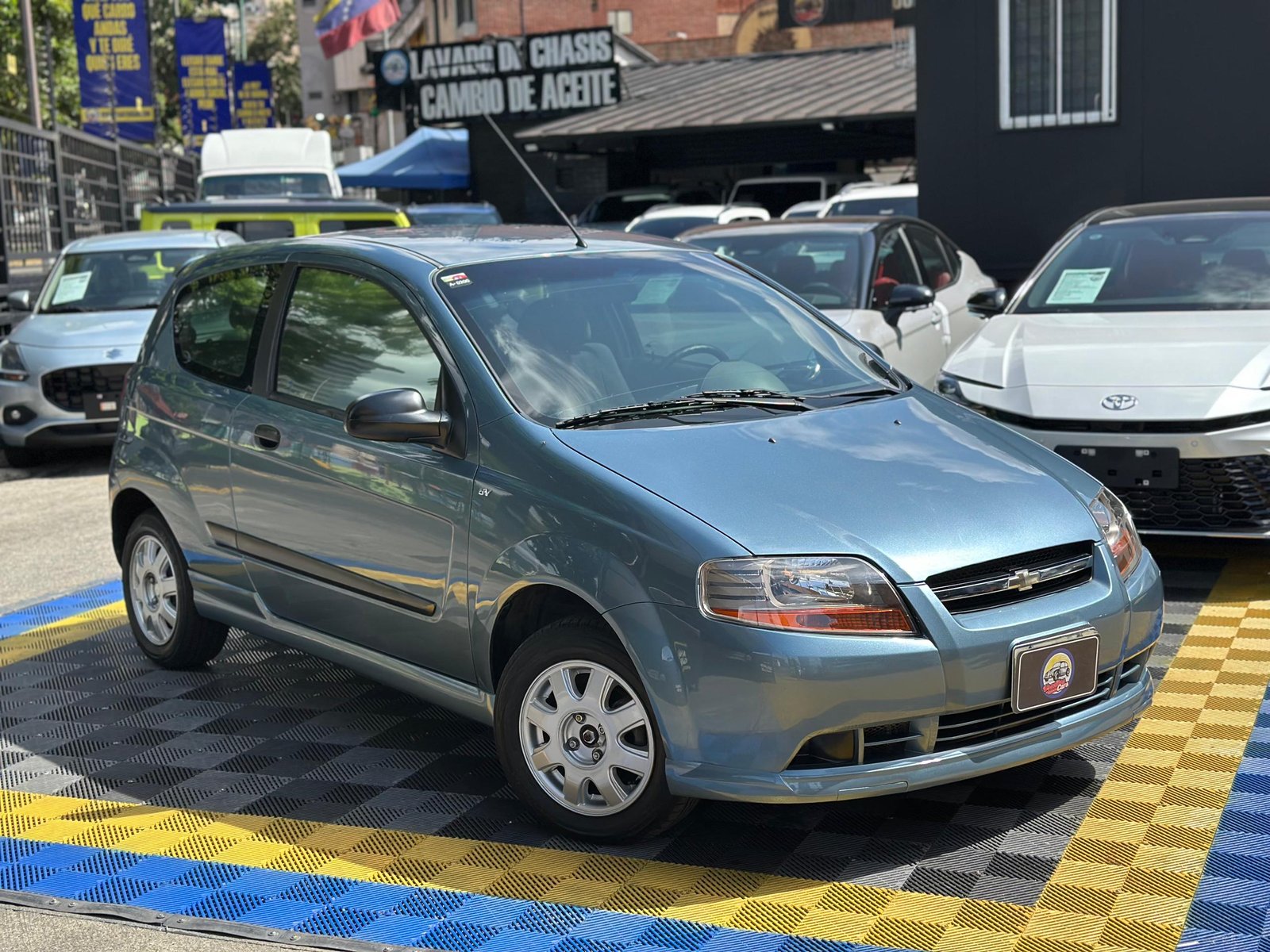 CHEVROLET AVEO 2007 AZUL