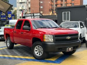 CHEVROLET SILVERADO LS 2007 ROJO