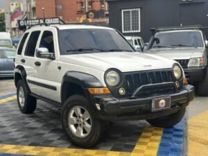 JEEP CHEROKEE LIBERTY 2007 BLANCO