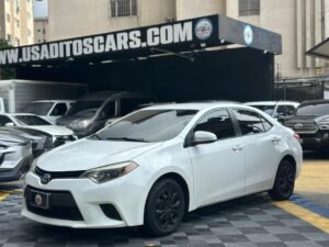 TOYOTA COROLLA LE 2015 BLANCO