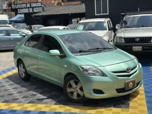TOYOTA YARIS BELTA 2008 VERDE